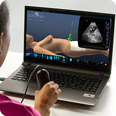 OB / GYN: Core Clinical Module - capture d'écran Simulateur à ultrasons pour OB / GYN: module clinique de base